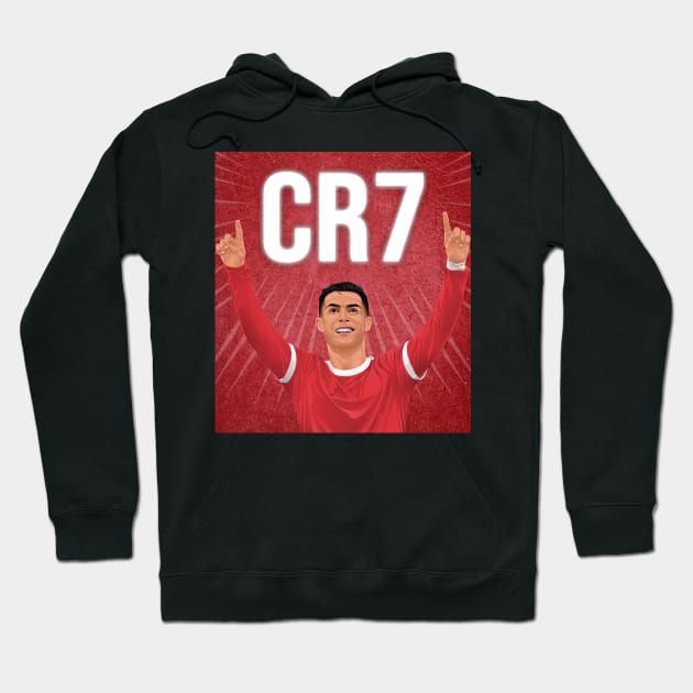 Cristiano Ronaldo Manchester United Cristiano Ronaldo Hoodie TeePublic